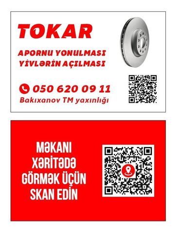 telefon temiri: Tokar işləri görülür. Apornuların yonulması, yivlərin açılması və