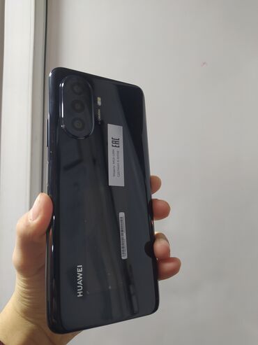 Huawei: Huawei Nova Y70, 128 GB, rəng - Qara, Düyməli, Sensor, Barmaq izi