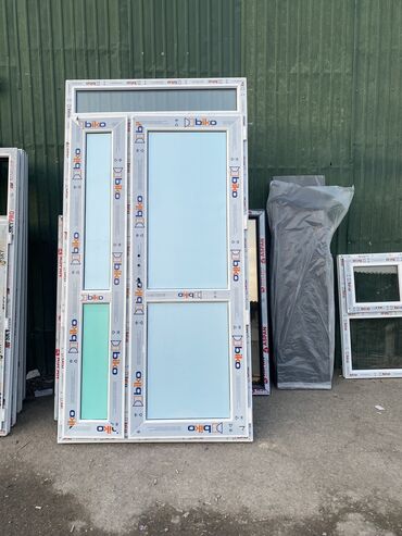 Пластиковые окна на заказ: Пластик терезе жана эшик,витраж жазайбыз.Гарантия 2 жыл,шаар ичи замер — 2