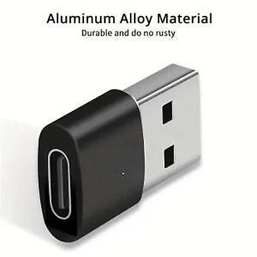 Druga oprema za računare i laptopove: Adapter sa USB C ženskim na USB A muški NOVO. OPIS PROIZVODA: Adapter — 10