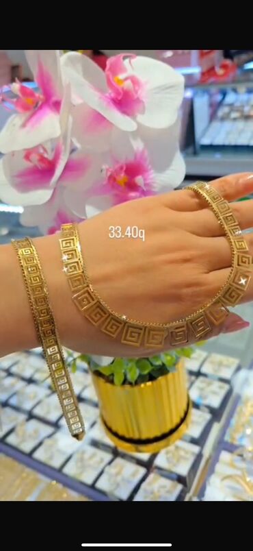 Bilərziklər: Bilərzik, Sarı qızıl, 585 Əyar, 123 g, Ünvandan götürmə -da lalafo.az — 6 Bilərziklər: Bilərzik, Sarı qızıl, 585 Əyar, 123 g, Ünvandan götürmə — 6