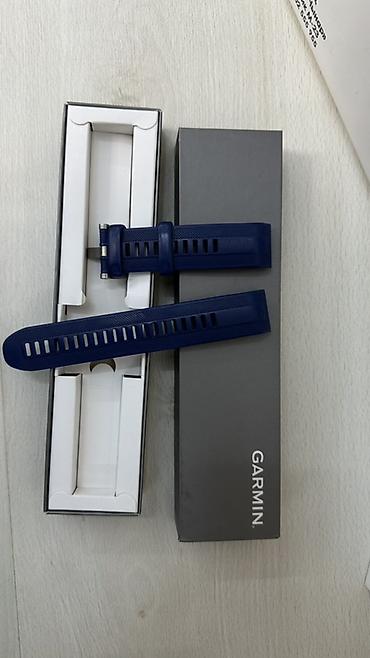 garmin captain gen 2: Ремешок для часов Garmin — силиконовый, цвет синий (темно-синий/navy) — 3