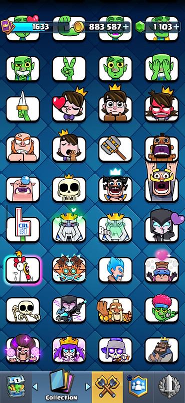 Digər oyun və konsollar: 5 illik Clash Royale hesabıdır. Hesabda: • Bütün kartlar mövcuddur • — 6