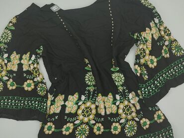 czarne bluzki hiszpanki długi rekaw: Blouse, M (EU 38), condition - Very good