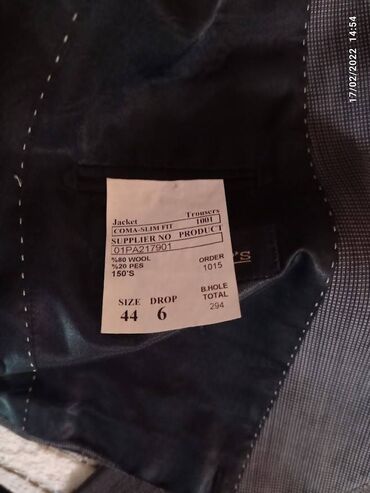 Kostyumlar: Kostyum dəsti model - Gilbert Gilles mövsüm - yaz/yay/payız ölçü — 7