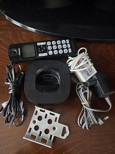 Panasonic simsiz stasionar ev telefonu - Panasonic DECT boru və baza lalafo.az -da — 4 Panasonic simsiz stasionar ev telefonu - Panasonic DECT boru və baza — 4
