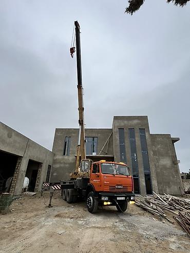 mini kran: 25 tonluq avtokrana icarə xidməti - Marka/model: KAMAZ əsasında — 3