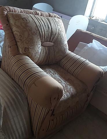 mebel divan kreslo: İşlənmiş, Klassik divan, Divan, Bazasız, Açılan — 6