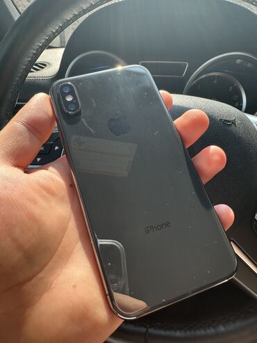 iphone 11 pro max dubai version: IPhone X, 64 GB, Midnight, Zəmanət, Simsiz şarj, Face ID