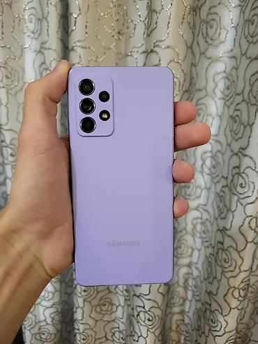 a 52 128: Samsung Galaxy A52, rəng - Bənövşəyi, Sensor — 1