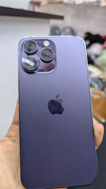 Apple iPhone: IPhone 14 Pro Max, Б/у, 256 ГБ, Deep Purple, 86 %