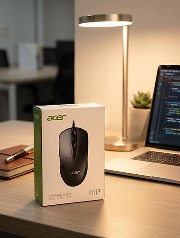 🖱️Проводная оптическая мышь Acer 📍Самовывоз ул.Горького/Ошская 🛵🚗Есть