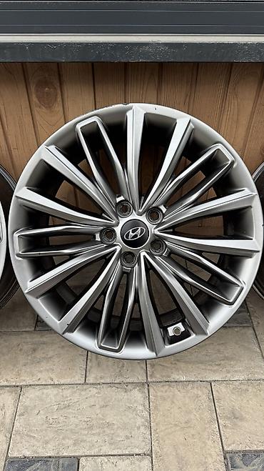 руль грандеур: Литые Диски R 19 Hyundai, Комплект, отверстий - 5, Б/у — 8