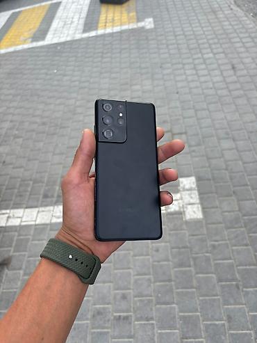 samsung 26: Samsung Galaxy S21 Ultra 5G, 128 GB, rəng - Qara, Simsiz şarj — 1