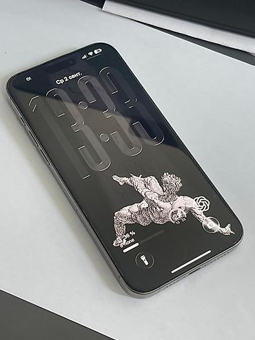 mini iphone: IPhone 15 Pro Max, Б/у, 256 ГБ, Natural Titanium, Защитное стекло — 3