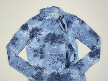 bluzki damskie eleganckie niebieska: Блуза жіноча, M, стан - Дуже гарний