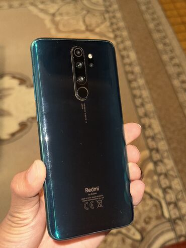 Redmi: Redmi, Redmi Note 8 Pro, Б/у, 64 ГБ, цвет - Зеленый, 2 SIM