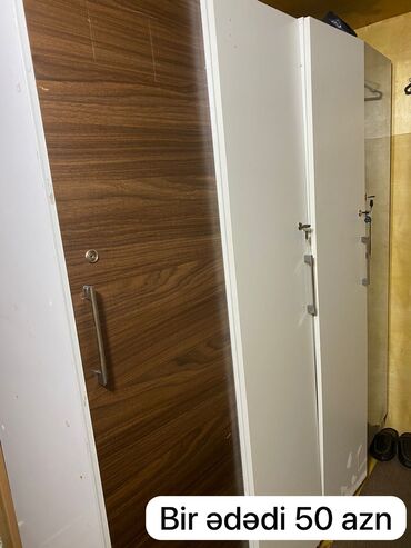 Matraslar: Açılan, 3 qapılı Düz dolab, Qarderob, paltar dolabı