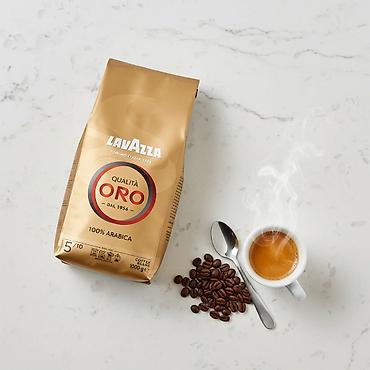 Qida məhsulları: Lavazza Qualità Oro – 100% Arabica, 1 kq paket. • Orijinal Lavazza — 1