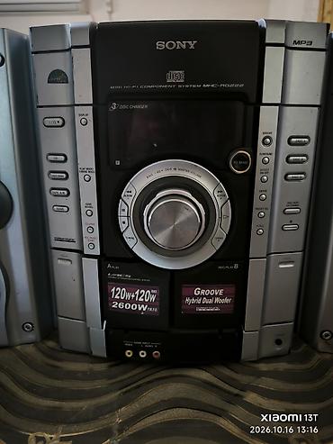 dim pdf ingilis dili: Sony Mini Hi‑Fi Component System MHC‑RG222 - 3‑diskli CD dəyişdirici — 2