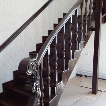 Обшивка лестниц: Лестницы Двери на любой вкус. Массив Карагач. Орех. Сосна. Дуб — 4