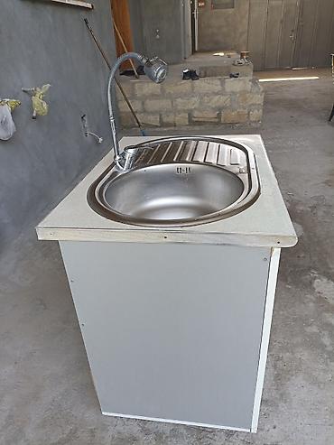 ikinci əl kuxna: Mətbəx üçün lavabo dolabı və paslanmayan poladdan çanaq - Üst hissə — 2