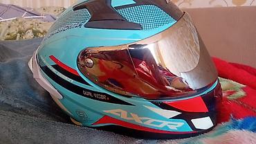 moto aranda: AXOR tam üzlü motosiklet dəbilqəsi İNTERKOM DAXİL - Model: AXOR (Dual — 1