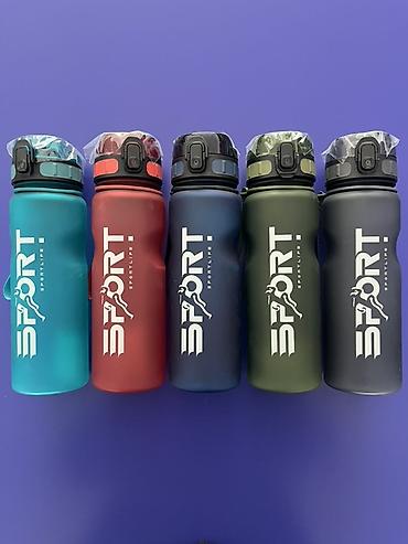 silikon qablar: İdman su qabı – “SPORT LIFE” dizaynı - Tutum: təxmini 700–800 ml — 6