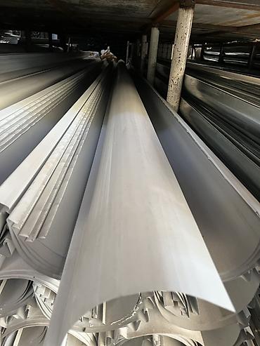 Водосточные желоба: Профнастил, жыгач, арматура жана строй материалдардын бардык түрлөрү — 20