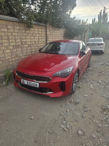 купить скутер недорого: Представляем спортивный седан Kia Stinger в ярком красном цвете. Этот