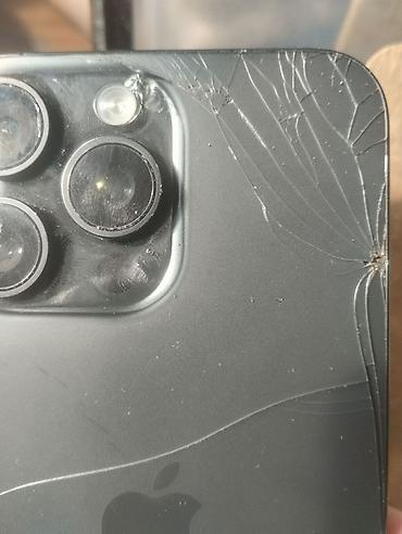 Apple iPhone: IPhone 15 Pro Max, Б/у, 256 ГБ, Графит, Зарядное устройство — 7