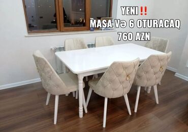 Masa və oturacaq dəstləri: Yeni, Azərbaycan