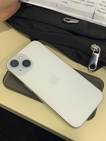 14 pro max kabro: IPhone 15, 128 GB, Ağ, Face ID — 1