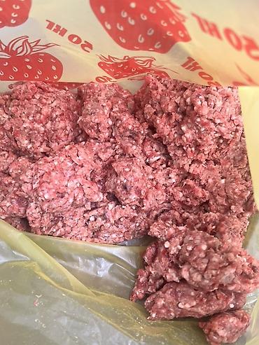 Фарш мясной.Говяжий 
фаст фудка котлетке,кебабка и т.д