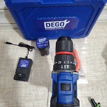 Təmir və tikinti: DEGO Power Tools akkumulyatorlu vurucu/şurup qaytaran dəsti Məhsulun — 3