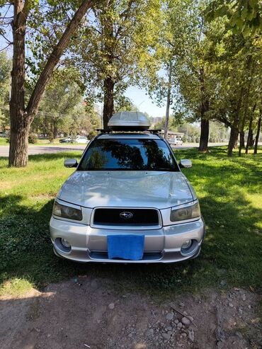 полик на форестер: Серебристый кроссовер Subaru Forester, оснащенный багажным боксом на