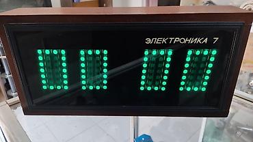 Искусство и коллекционирование: Antikvar elektiron saat. Heç bir problemi yoxdu. Qiriği ciziği belə — 3
