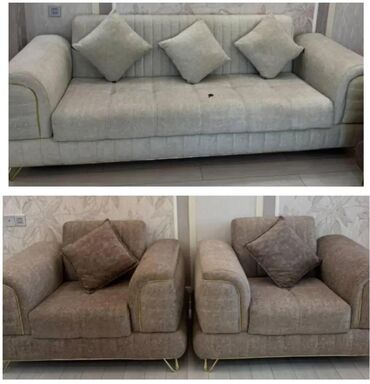 Qonaq otağı dəstləri: İşlənmiş, Divan, 2 kreslo