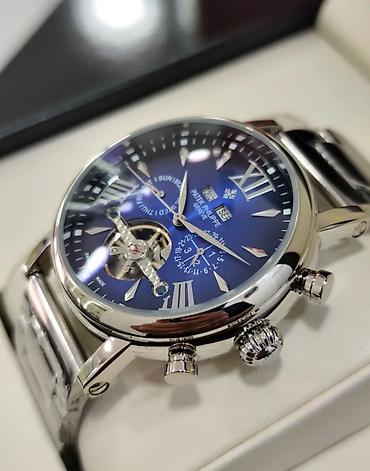 saat romanson: Yeni, Qol saatı, Patek Phillipe, rəng - Göy — 3