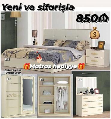 Yataq otağı dəsti rəng seçimi var lalafo.az -da Yataq otağı dəsti rəng seçimi var