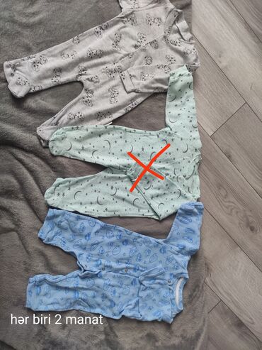 Uşaqlar üçün digər geyimlər: Одежда для малышей. в отличном состоянии. возраст 0-6 месяцев — 2