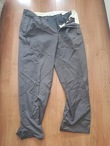 hart jakne: Muške sive pantalone – klasičan kroj - Boja: tamnosiva 56 - Model — 1