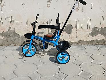 oglan usaq geyimleri: Uşaq üçtəkərli velosipedi – Kidilo, mavi rəng Xüsusiyyətlər: - 3 — 1