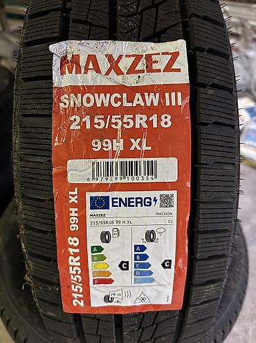 r18 22555: Шины 215 / 55 / R 18, Зима, Новый, Комплект, Легковые, Китай — 1