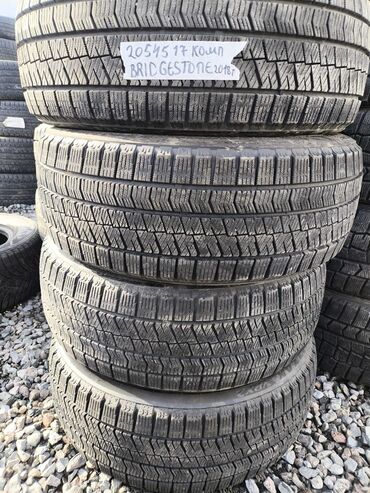 купить докатку r17: Шины 205 / 45 / R 17, Зима, Б/у, Комплект, Легковые, Япония, Bridgestone