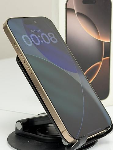 Мобильные телефоны и аксессуары: IPhone 16 Pro, Б/у, 512 ГБ, Золотой, Коробка, 85 % — 6