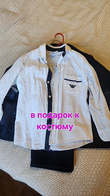 nike tech: Школьная форма, цвет - Синий, Б/у — 3