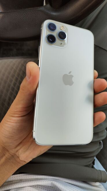 обмен на iphone 11: IPhone 11 Pro, Б/у, 64 ГБ, Белый, 83 %