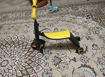 Детские самокаты: Детский самокат, Трёхколёсный, Б/у — 4