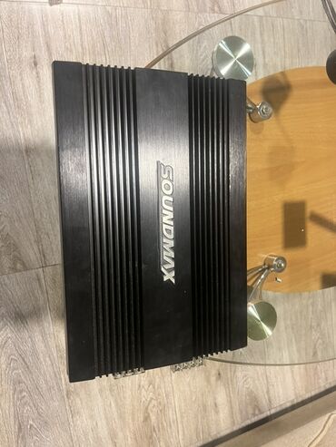Dinamiklər və sabvuferlər: Soundmax markalı, SX-3200.4 Əla vəziyyətdədi üsdündəki şunurlari
